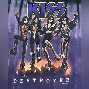 Original Vintage KISS Destroyer Band T-Shirt